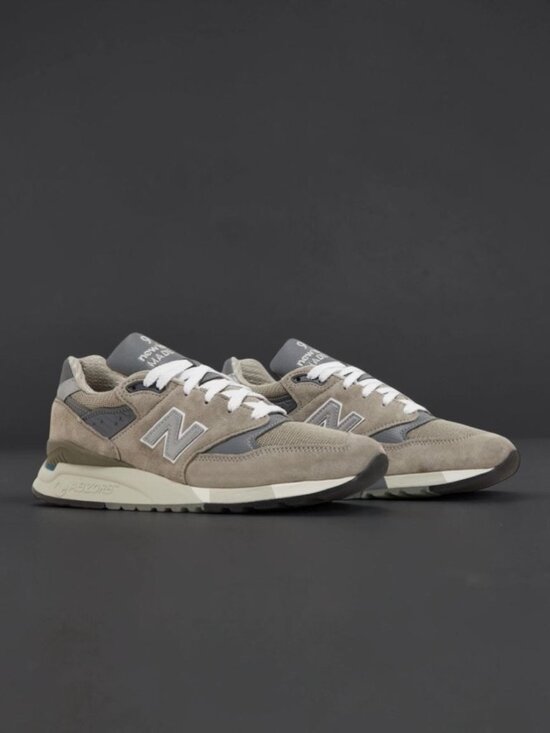 New Balance 998 Made in USA Mens Lifestyle Walking Shoes Size 11 Grey U998GR NEW main image 6